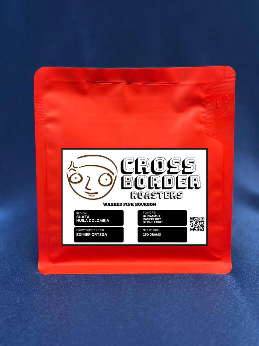 Edimer Ortega Pink Bourbon, Copa de Oro, Suaza Microlot, Huila, Colombia (250g)