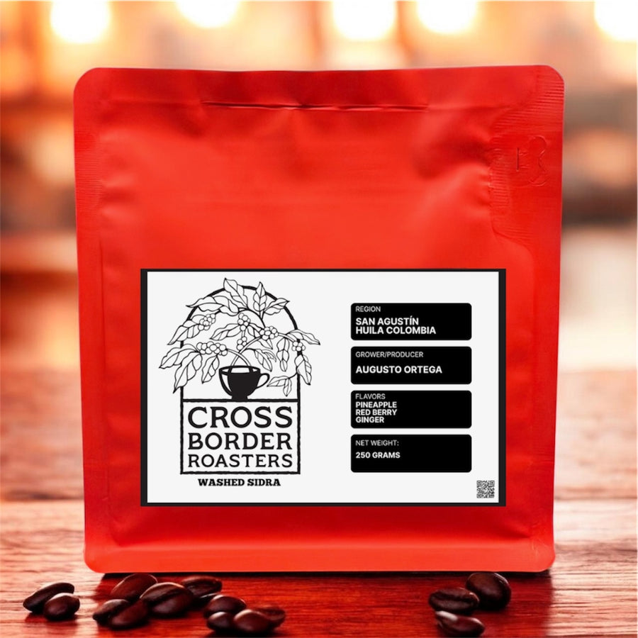 Augusto Ortega Sidra, Finca Las Asturias, San Agustín, Huila, Colombia (250g)