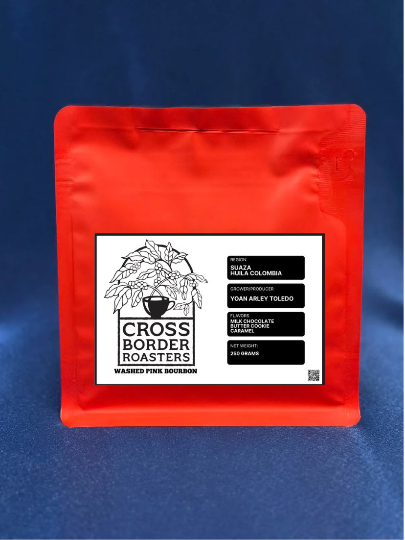 Yoan Arley Toledo Pink Bourbon, Suaza Microlot, Huila, Colombia (250g)