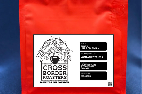 Yoan Arley Toledo Pink Bourbon, Suaza Microlot, Huila, Colombia (250g)